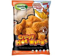 Meadowvale Frozen Crispy Chicken Hot Wings - 1x1kg