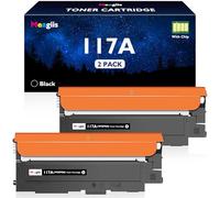 Meagiis 117A W2070A Black Toner Cartridges Compatible for HP 117A Toner Cartridges Compatible for HP Color Laser 150nw 179fnw 178nw 150a 178nwg 179fwg Printer (2 Black)