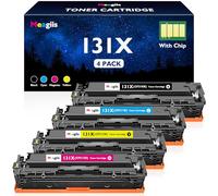 Meagiis 131X Toner Cartridges Compatible with HP 131X 131A (4 Pack)