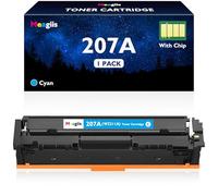 Meagiis 207A Cyan W2211A Toner Cartridge Compatible with HP M283fdw M255dw