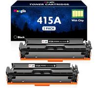 Meagiis 415A Black W2030A Toner Cartridges Compatible for HP 415A (2 Black)