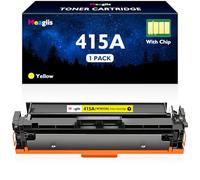 Meagiis 415A Yellow Toner Cartridge Compatible with HP 415X M479fdw M454dw | Compatible With HP Color LaserJet Pro MFP M479dw M479fdn M454dn M480f M479fnw M455dn W2032A W2032X, With Chip, 1 Pack