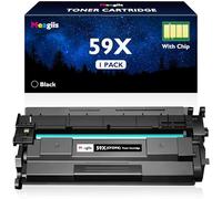 Meagiis 59X CF259X Black Toner Cartridge With Chip Compatible with HP 59A | For HP CF259A LaserJet Pro M404dn MFP M428fdw M428dw M404dw M404n M428fdn M304a M406dn, High Capacity: 10.000 Pages, 1 Pack