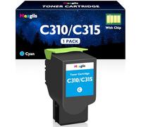 Meagiis C310 C315 Cyan Toner Cartridge Compatible with Xerox 310 C315 ink | Compatible with Xerox C310 C310DNI C310DNIM C315 C315DNI 006R04357, High Page Yield Up to 2,000 Pages, With Chip, 1 Pack