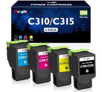 Meagiis C310 C315 High Yield Toner Cartridges Compatible for Xerox C310 C315 Toner Cartridges for Xerox C310 C310DNI C310DNIM C315 C315DNI Printer for 006R04356 006R04357 006R04358 006R04359 (4 PACK)