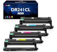 Meagiis DR-241CL Drum Unit Compatible for Brother DR241 DR241CL Drum Unit for Brother DCP-9020CDW DCP-9015CDW DCP-9022CDW HL-3140CW HL-3150CDW HL-3170CDW MFC-9140CDN MFC-9330CDW MFC-9340CDW (4 Pack)