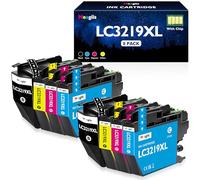 Meagiis LC3219XL Ink Cartridges Compatible for Brother LC3217 LC3219XL Multipack Ink Cartridges for Brother MFC-J5330DW MFC-J5730DW MFC-J5930DW MFC-J6530DW MFC-J6930DW MFC-J6935DW MFC-J5335DW(8 Pack)