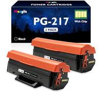 Meagiis PG-217 PG217 PG 217 Toner Cartridge Compatible for Pantum PG-217 PG217 PG 217 Toner Compatible for Pantum P2200W P2200 M6507NW M6507 M6607NW M6607 Printer (2 Black)