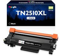 Meagiis TN2510XL 3000 Pages High Yield Toner Cartridge Compatible for Brother TN-2510XL TN2510 Toner for DCP-L2627DWE DCP-L2660DW MFC-L2860DWE MFC-L2800DW L2860DW L2827DWXL L2827DW L2827DWE (1 Black)