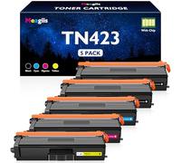Meagiis TN423 Toner Cartridges Compatible with Brother TN423 TN 423 TN421 TN 421 for Brother MFC-L8690CDW HL-L8260CDW DCP-L8410CDW HL-L8360CDW MFC-L8900CDW (2 Black, 1 Cyan, 1 Magenta, 1 Yellow)