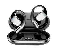 Meagtlva AI Translation Earbuds Real Time,144 Languages Translator Earbuds,Long Battery Life,Bluetooth 5.4 Translating Earbuds for Business Travel Learning (Black)