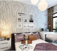 MEAIHOME Modern Fashion Abstract Curve Striped Line Pattern Non-Woven Living Room Bedroom TV Background Non-Pasted Wallpaper Roll Silver Gray 1.73' W x 32.8' L