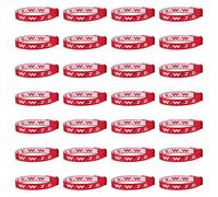 Meajjew 28PCS WWJD Christian Bracelet Pack for Women Men, Christian Jesus Gifts Adjustable Wristbands, WWJD Bracelets Bulk - What Would Jesus Do Bracelet, Polyester Fibre, no gemstone