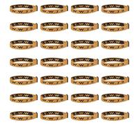 Meajjew 28PCS WWJD Christian Bracelet Pack for Women Men, Christian Jesus Gifts Adjustable Wristbands, WWJD Bracelets Bulk - What Would Jesus Do Bracelet, Polyester Fibre, no gemstone