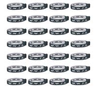 Meajjew 28PCS WWJD Christian Bracelet Pack for Women Men, Christian Jesus Gifts Adjustable Wristbands, WWJD Bracelets Bulk - What Would Jesus Do Bracelet, Polyester Fibre, no gemstone