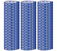 Meajjew 54PCS WWJD Christian Bracelet Pack for Women Men, Christian Gifts Adjustable WWJD Bracelets Bulk - What Would Jesus Do Wristbands, Polyester Fibre, no gemstone