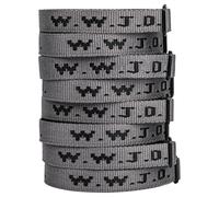 Meajjew 8PCS WWJD Christian Bracelet Pack for Women Men, Christian Jesus Gifts Adjustable WWJD Bracelets Bulk - What Would Jesus Do Wristbands, Polyester Fibre, no gemstone