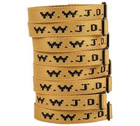Meajjew 8PCS WWJD Christian Bracelet Pack for Women Men, Christian Jesus Gifts Adjustable WWJD Bracelets Bulk - What Would Jesus Do Wristbands, Polyester Fibre, no gemstone
