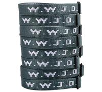 Meajjew 8PCS WWJD Christian Bracelet Pack for Women Men, Christian Jesus Gifts Adjustable WWJD Bracelets Bulk - What Would Jesus Do Wristbands, Polyester Fibre, no gemstone