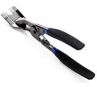 MEAJOO 1PCS Car Clip Pliers Tool, Panel Clip Pliers Set Fastener Remover, Auto Retainer Clip Trim Rivet Removal Tool, Auto Door Car Upholstery Trim Clip Removal Tool (Black & Blue)
