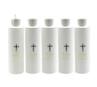MEAKTSMI 2/5pcs Holy Water Bottle Catholic Blessed Water Bottle Holds Bottles For Religious Party Decor