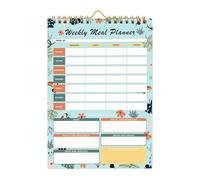 Meal Planning Notepad, Diet and Wellness Planner with Tearable Sheets for Women | Vintage Notepad Healthy Eating Organization Girls Boys Athletes Family