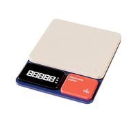 Meal Prep Digital Kitchen Scale - Tare Subtraction Function, Rechargeable Battery Display, Compact Portable Design | Home Bakery Coffee Bread Meat Seasoning Dessert Restaurant Cooking Baking Weighing