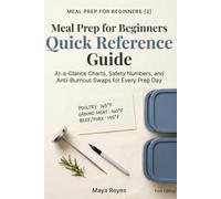 Meal Prep for Beginners Quick Reference Guide: At-a-Glance Charts, Safety Numbers, and Anti-Burnout Swaps for Tired Beginners Who Keep Quitting