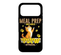 Meal prep includes paw approval Case for iPhone 17 Pro Max