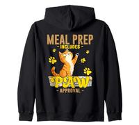 Meal prep includes paw approval Zip Hoodie
