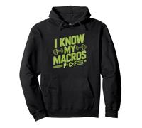 Meal Prep Macro Counter Fitness Food Tracking Pullover Hoodie
