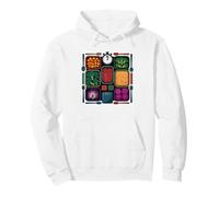 Meal Prep Planner Notebook Macro Tracker Illustration Pullover Hoodie