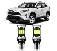 MEALAM T15 921 912 906 LED Bulbs 2835 Chipsets Compatible with 2016 2017 2018 2019 2020 2021 Toyota RAV4 Back Up Reverse Lights Xenon White, Pack of 2