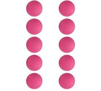 Mealoodiousmusea 10 Pieces EVA Foam Golf Swing Exercises Practice Training Balls Pink, 42mm