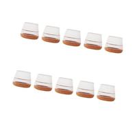Mealoodiousmusea 10 Pieces Fishing Rod Holder Covers for Sea Rock 6cm,Transparent 3.2x2.6cm
