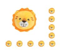 Mealoodiousmusea 10 set Dog S Best Companion Happy Ball Plush Toy For Active Playtime Easy To Operate Active Moving Pet Plush Toy Moving Dog Toy Lion Ball