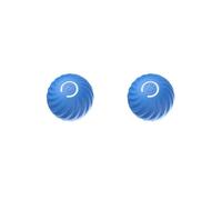 Mealoodiousmusea 2 set Funny Play With Smart Self-Moving Ball Revolutionary For Active Pets TPR Smart Self-Moving Ball With 2 Modes Sustainable Blue