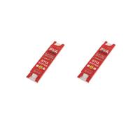 Mealoodiousmusea 2 set Useful 5M PVA Mesh Refill Carp Fishing Stocking Bag Rig Bait Wrap 18mm