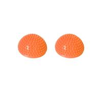 Mealoodiousmusea 2 set Wide Application Balance Pod For Effective Massage Durable And Practical Safe Semicircular Yoga Balls Sports Balance Pod orange