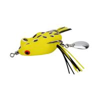 Mealoodiousmusea 3.2CM Fishing Lure Snakehead Frog Soft Silicone Hollow,Green
