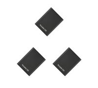 Mealoodiousmusea 3 set Solid State Disc Hard Drive Data Storage Fast Transmission USB Discs Office Fittings Home 1 TB 500G Electronic Supplies Black/2T