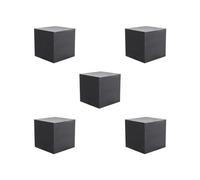 Mealoodiousmusea 5 set Aquarium Carbon Filter Cube Portable Activated Charcoal Deodorizing Block Odor Remover Impurities Adsorption Accessories 5x5x5 cm