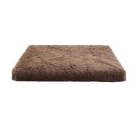 Mealoodiousmusea Dog Bed Suitable For All Breeds Value For Money Easy To Clean Polyester Pet Cushion Pet Mat Variety Of Colors And Sizes khaki L 75 * 50 * 7 cm