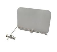 Mealoodiousmusea Fly Tying Background Plate Portable Practical Metal Fly Tying Backdrop Board