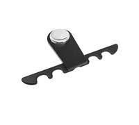 Mealoodiousmusea Pool Cue Holder for Table Pool Stick Holder for Billiard Room Billiards Club Black, 21cm