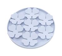 Mealtime Joy Silicone Pet Licking Mat Flexible Waterproof Suction Cup with Plate Dog Chewer Mat Smooth Mat Boredom Buster for Wet