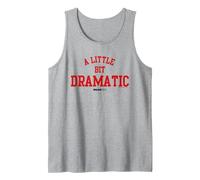 Mean Girls A Little Bit Dramatic Regina George Tank Top, Men, Heather Grey, XX-Large