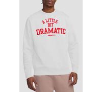 Mean Girls Dramatic Crew Sweatshirt, White Mean Girls White XL