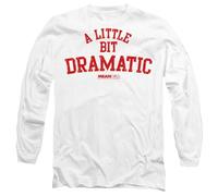 Mean Girls Dramatic Mens Long Sleeve T Shirt, White, XX-Large