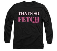 Mean Girls Fetch Mens Long Sleeve T Shirt, Black, S